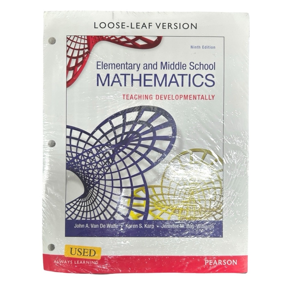 Elementary Middle School Mathematics Teaching Developmentally 9th Ed Loose Leaf